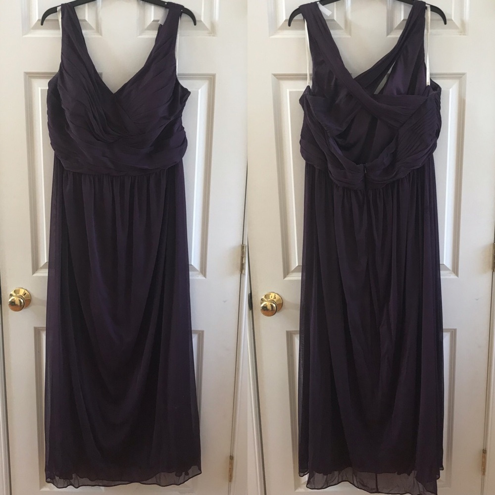 David’s Bridal | Bridesmaid Dress Crisscross Back